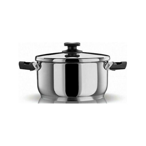 Pyramis Classic Βαθιά Ανοξείδωτη Κατσαρόλα 3.5lt / 20cm (015020201)