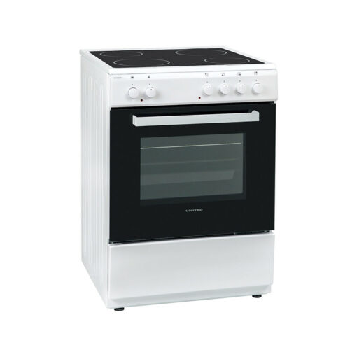 United UFV-60277 Κουζίνα 69lt με Κεραμικές Εστίες