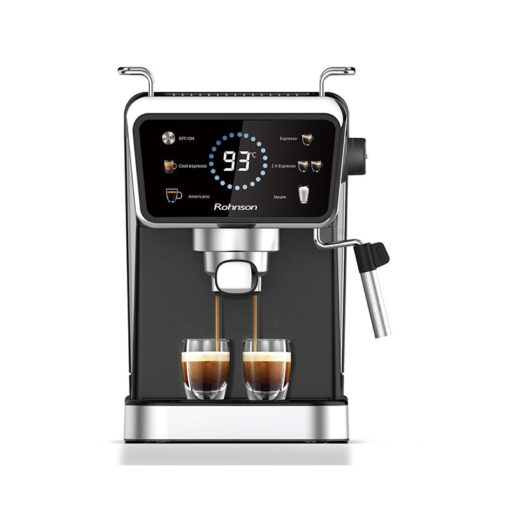 Rohnson Hot & Cold R-98015 Αυτόματη Μηχανή Espresso 1350W Πίεσης 20bar