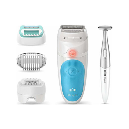 Braun Silk Epil SES5810 5 Σετ Αποτρίχωσης Epilator για Πρόσωπο, Σώμα & Μπικίνι