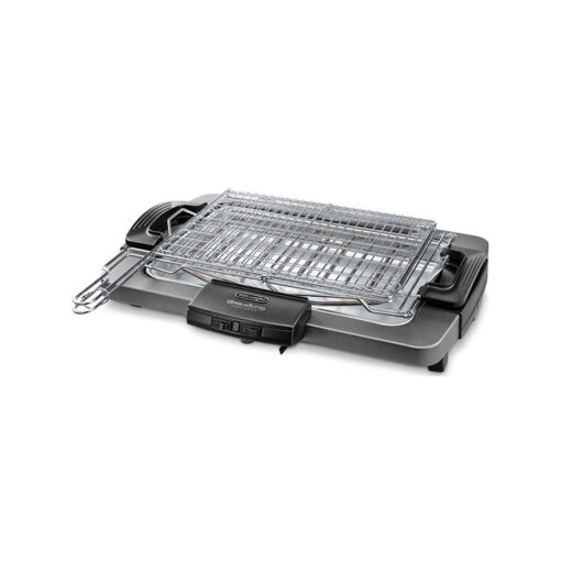 De'Longhi BQ80.X Επιτραπέζια Ηλεκτρική Ψησταριά Σχάρας 2450W