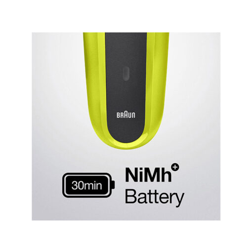 Braun 300BT S3 Shave & Style Yellow Ξυριστική Μηχανή Προσώπου Επαναφορτιζόμενη - Image 2