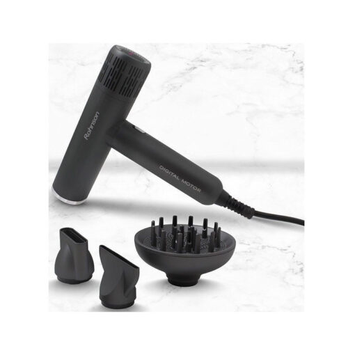 Rohnson Electra Ionic R-682 Επαγγελματικό Πιστολάκι Μαλλιών με Φυσούνα 1900W - Image 2