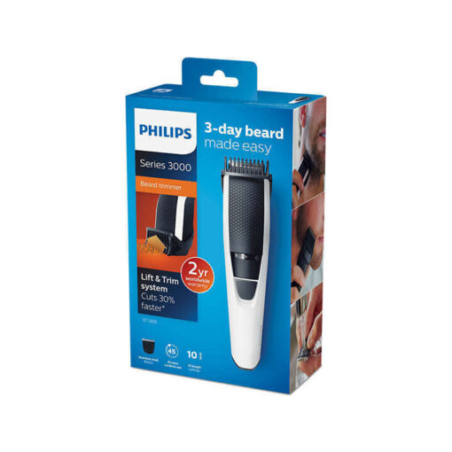 Philips Beardtrimmer Series 3000 BT3206/14 Trimmer Επαναφορτιζόμενη Μηχανή Προσώπου - Image 2