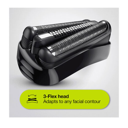 Braun 300BT S3 Shave & Style Yellow Ξυριστική Μηχανή Προσώπου Επαναφορτιζόμενη - Image 3
