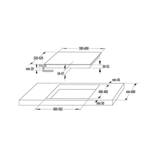 Gorenje ECT641BX Κεραμική Εστία Αυτόνομη με Λειτουργία Κλειδώματος (034020501) - Image 3