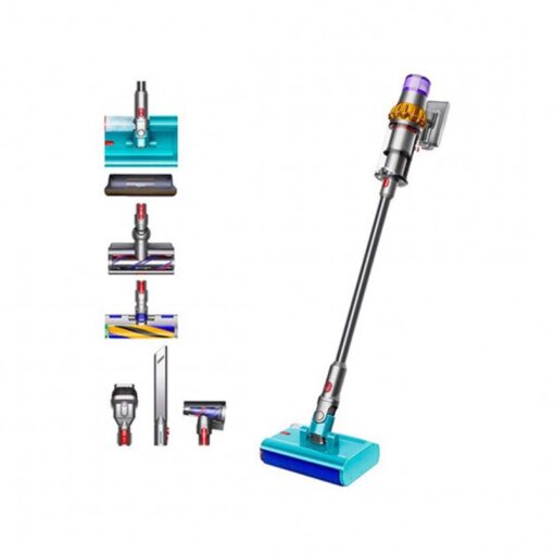 Dyson V15s Detect Submarine (448798-01) Επαναφορτιζόμενη Σκούπα Stick & Χειρός Nickel-Satin Gelb