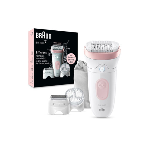 Braun Wet&Dry SE7-060 Αποτριχωτική Μηχανή Epilator για Σώμα & Μπικίνι