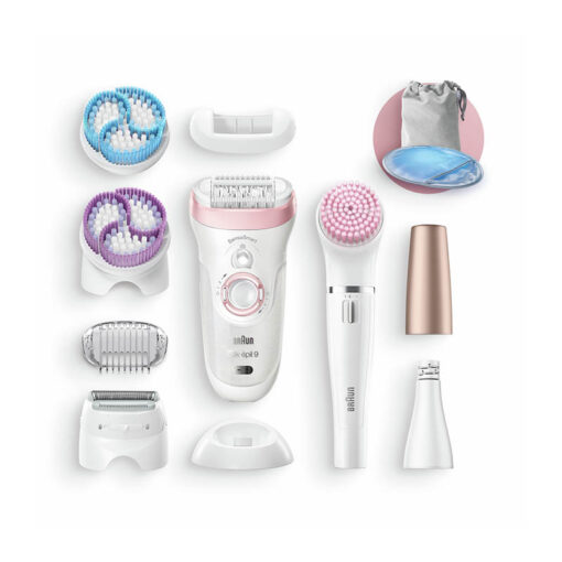 Braun 9-985 BS Silk-epil SensoSmart Σετ Αποτρίχωσης Epilator για Πρόσωπο, Σώμα & Μπικίνι - Image 2
