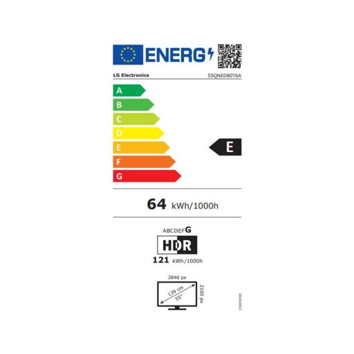 Smart TV - LG - 55QNED80T6A
