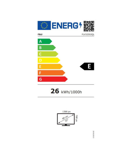 Smart TV - F&U - FLV32502QL