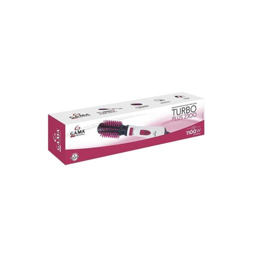 GAMA Plus 2300 Turbo Ηλεκτρική Βούρτσα Μαλλιών για Ίσιωμα & Μπούκλες Περιστρεφόμενη με Αέρα 1100W - Image 2
