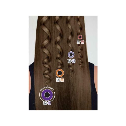 Diva Pro Styling Digital Wand Pro304 Κωνικό Ψαλίδι Μαλλιών για Μπούκλες 45mm 80W - Image 4