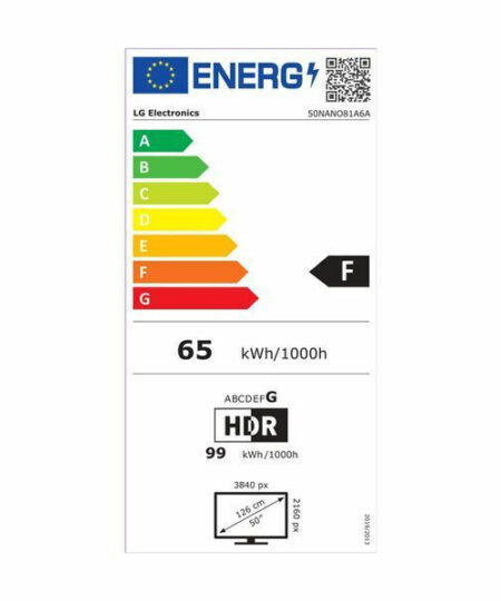 Alternative view of LG 50NANO81A6A Τηλεόραση Smart 50" 4K UHD LED HDR (2025)