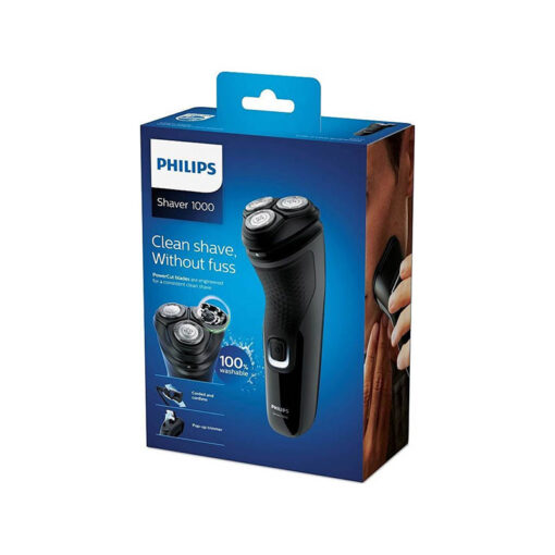 Philips Shaver 1000 S1231/41 Ξυριστική Μηχανή Προσώπου Επαναφορτιζόμενη Αδιάβροχη - Image 3