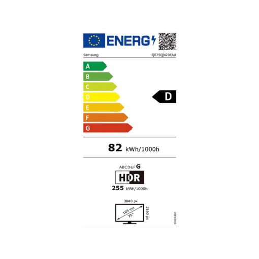 Samsung QE75QN70FAUXXH Τηλεόραση Smart 75" 4K UHD Neo QLED HDR (2025) - Image 3