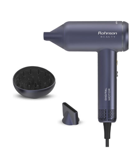Rohnson Electra 2 Iconic R-684 Επαγγελματικό Πιστολάκι Μαλλιών με Φυσούνα 1800W