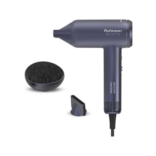 Rohnson Electra 2 Iconic R-684 Επαγγελματικό Πιστολάκι Μαλλιών με Φυσούνα 1800W