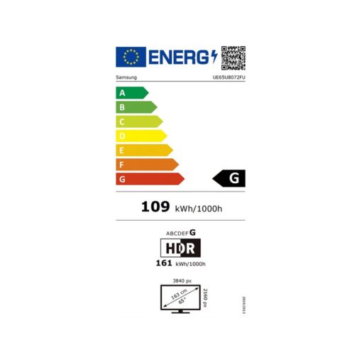 Samsung UE65U8072FUXXH Τηλεόραση Smart 65" 4K UHD LED HDR (2025) - Image 4