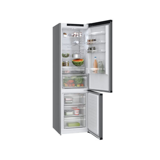 Bosch KGN39OCAF Ψυγειοκαταψύκτης 363lt NoFrost Γκρι - Image 2