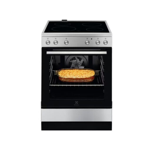Electrolux LKR64001OX Κουζίνα 73lt με Κεραμικές Εστίες Inox
