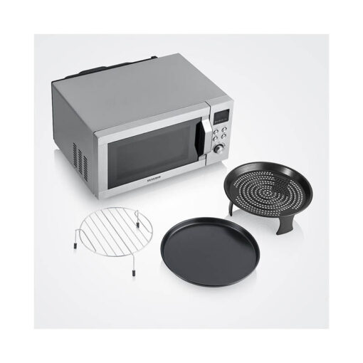 Severin MW7918 Φούρνος Μικροκυμάτων με Grill 25lt Inox - Image 2