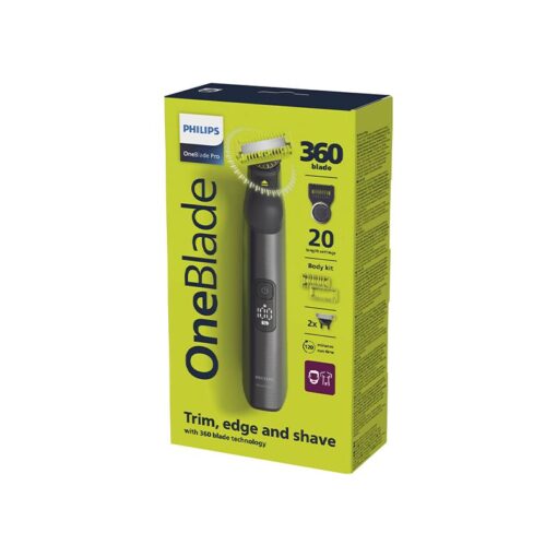 Philips OneBlade Pro 360 QP6552/15 Ξυριστική Μηχανή Προσώπου και Σώματος Επαναφορτιζόμενη - Image 2
