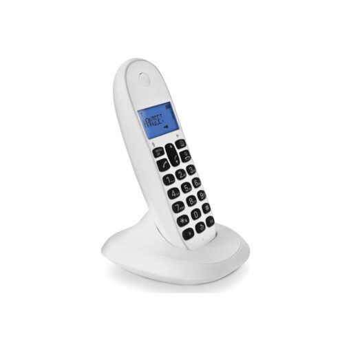 Motorola C1001LB Ασύρματο Τηλέφωνο Λευκό - Image 2