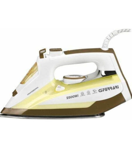 G3Ferrari G40012 Σίδερο Ατμού 2500W με Ανοξείδωτη Πλάκα και Συνεχόμενη Παροχή Ατμού 25gr/min