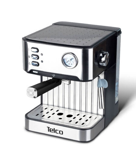 Telco KFJ6860 Μηχανή Espresso 850W Πίεσης 20bar για Κάψουλες & Αλεσμένο Καφέ 2 σε 1