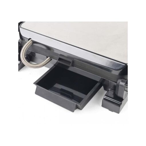 Petra Electric PT-4076 Ηλεκτρική Ψησταριά Πλάκας 2200W με Καπάκι και Ρυθμιζόμενο Θερμοστάτη - Image 3