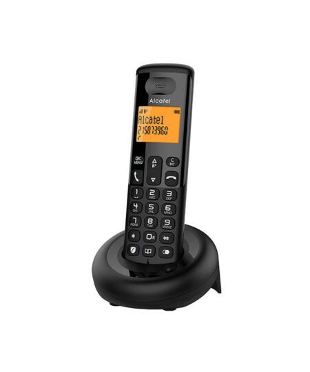 Alcatel E160 EWE Ασύρματο Τηλέφωνο Μαύρο
