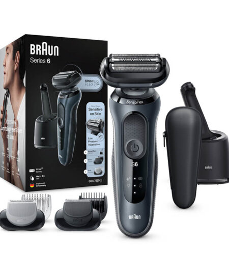Braun Series 6 60-N7650CC Ξυριστική Μηχανή Προσώπου Αδιάβροχη