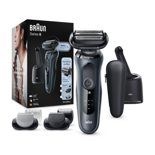 Braun Series 6 60-N7650CC Ξυριστική Μηχανή Προσώπου Αδιάβροχη