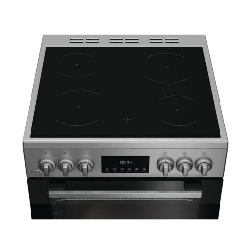 Indesit I6V8LMX Κουζίνα 66lt με Κεραμικές Εστίες Inox - Image 2