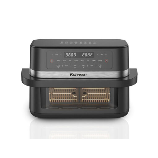 Rohnson R-2881 Φριτέζα Αέρος με Διπλό Αποσπώμενο Κάδο 11.5lt