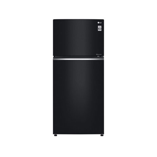 LG GTB744BMBZD Ψυγείο Δίπορτο 506lt Total NoFrost Μαύρο