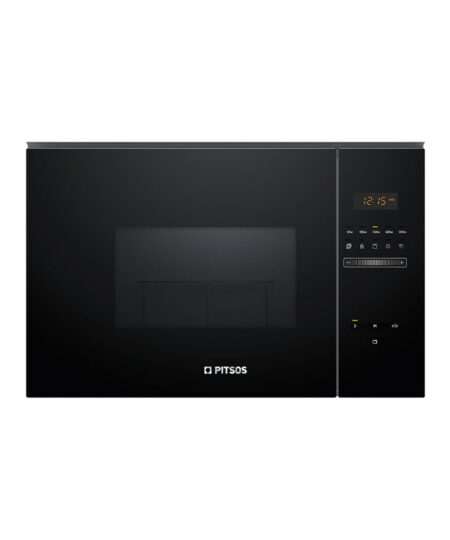 Pitsos PG30W75X2 Εντοιχιζόμενος Φούρνος Μικροκυμάτων 25lt Μαύρος