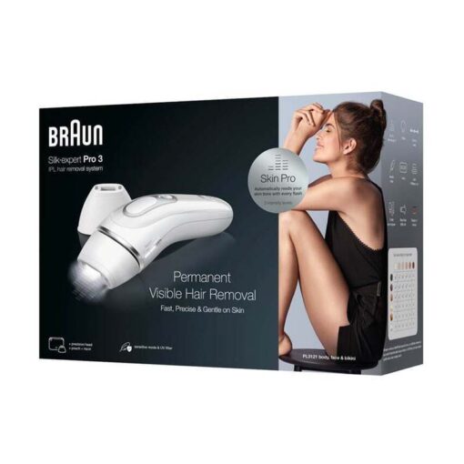 Braun Silk-Expert Pro PL3121 Σετ Αποτριχωτική Μηχανή Φωτόλυσης IPL - Image 2