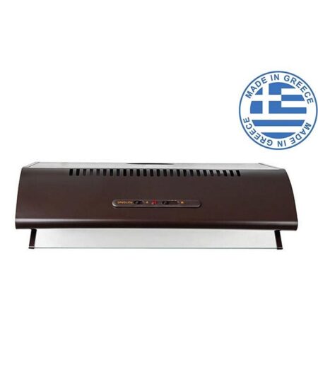 Davoline Olympia 360 Lux 2M Απορροφητήρας Ελεύθερος 60cm με 2 Μοτέρ Καφέ