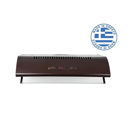 Davoline Olympia 360 Lux 2M Απορροφητήρας Ελεύθερος 60cm με 2 Μοτέρ Καφέ