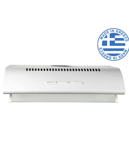 Davoline Olympia 360 Lux 2M Απορροφητήρας Ελεύθερος 60cm με 2 Μοτέρ Λευκός