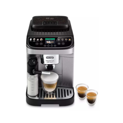 DeLonghi Magnifica Evo Milk ECAM310.80.SB Αυτόματη Μηχανή Espresso 1450W Πίεσης 15bar με Μύλο Άλεσης