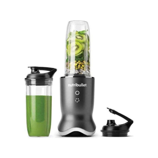 NutriBullet NB1206DGCC Μπλέντερ με Κανάτα 0.9lt 1200W Γκρι