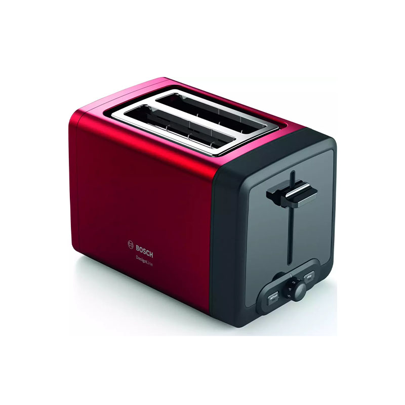 Bosch TAT4P424 Φρυγανιέρα 2 Θέσεων 970W Κόκκινη