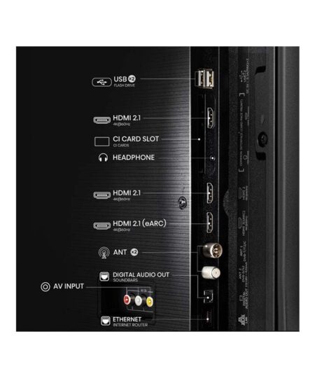 Alternative view of Hisense 50E7Q Τηλεόραση Smart 50" 4K UHD QLED HDR (2025)