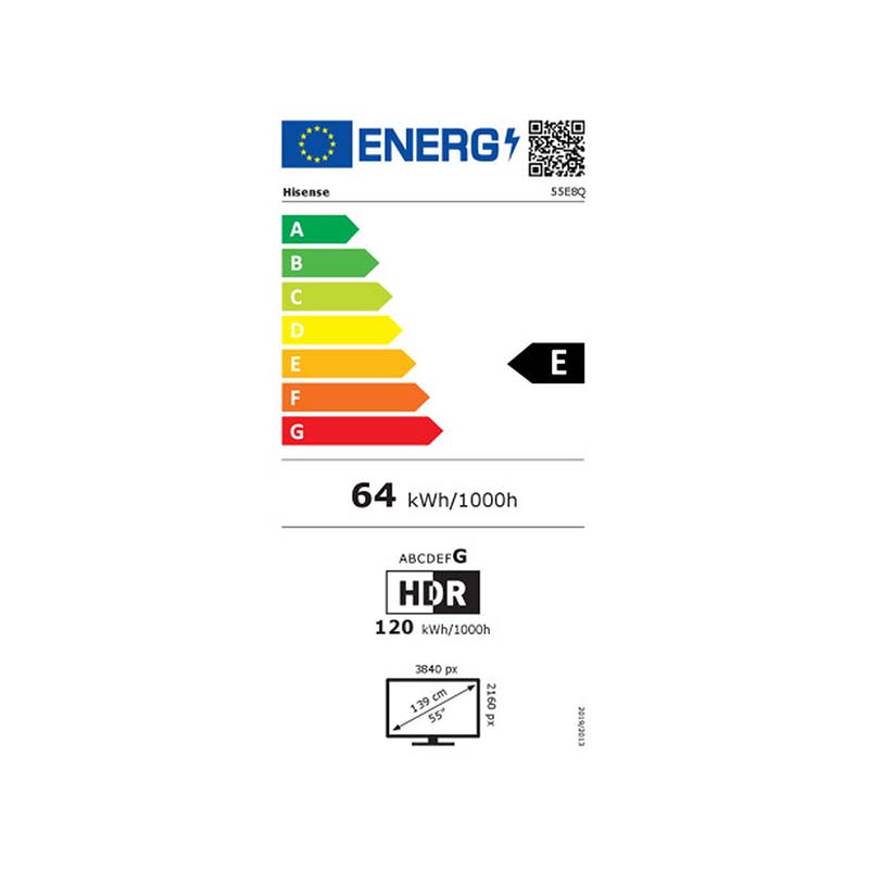 Hisense 55E8Q Pro Τηλεόραση Smart 55" 4K UHD Mini LED HDR (2025) - Image 3