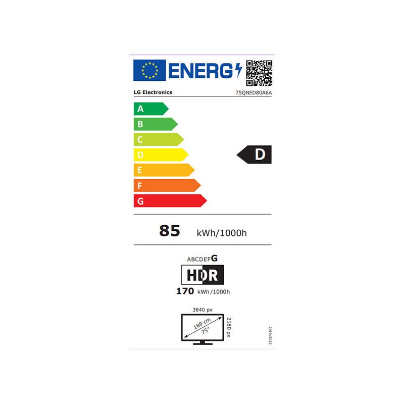 LG 75QNED80A6A Τηλεόραση Smart 75" 4K UHD QNED AI HDR (2025) - Image 3