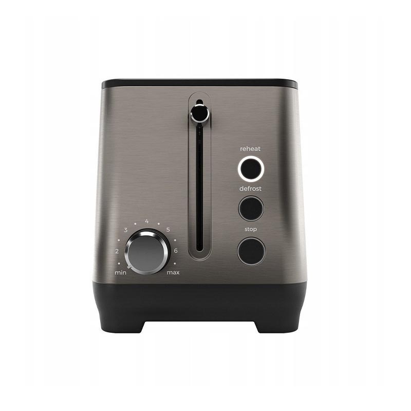 Aiwa ABT-1000 Φρυγανιέρα 2 Θέσεων 1000W Γκρι - Image 2