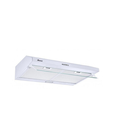 Bronxi BX-610WH Απορροφητήρας Ελεύθερος 60cm με 2 Μοτέρ Λευκός